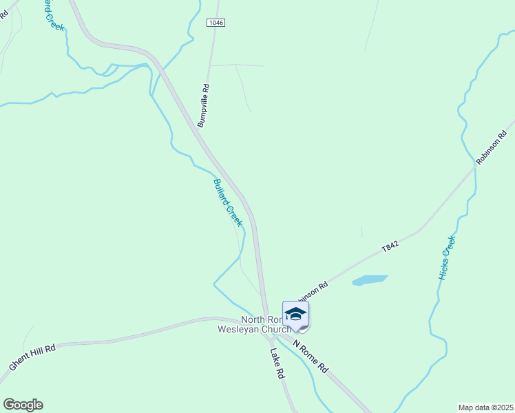 map of restaurants, bars, coffee shops, grocery stores, and more near 3986 North Rome Road in Ulster