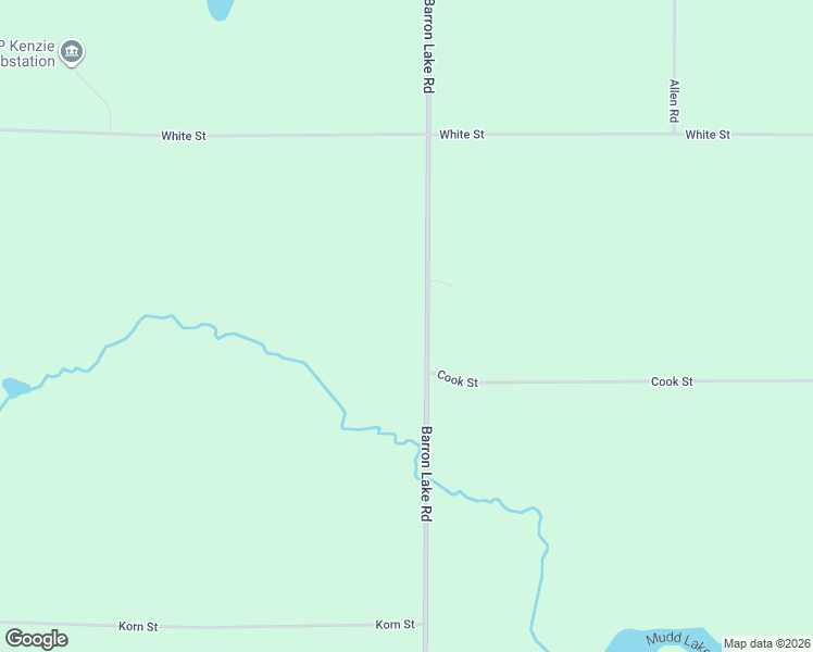 map of restaurants, bars, coffee shops, grocery stores, and more near 1718 Barron Lake Road in Niles
