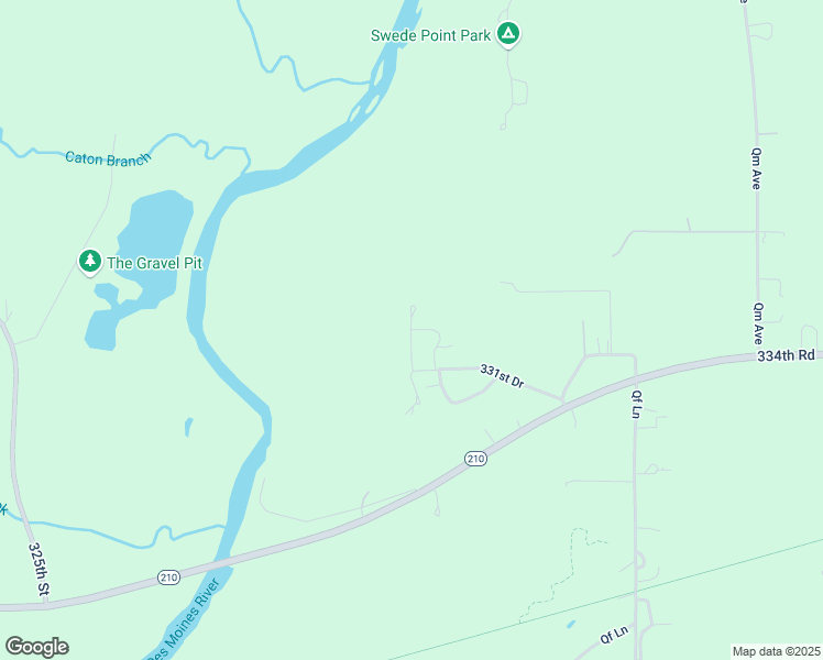 map of restaurants, bars, coffee shops, grocery stores, and more near 2201 Pecan Drive in Madrid