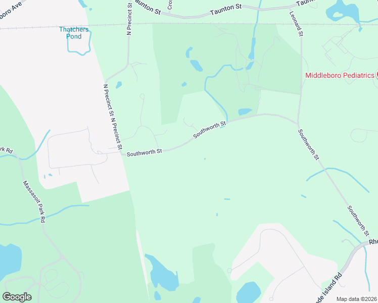 map of restaurants, bars, coffee shops, grocery stores, and more near 65 Southworth Street in Lakeville