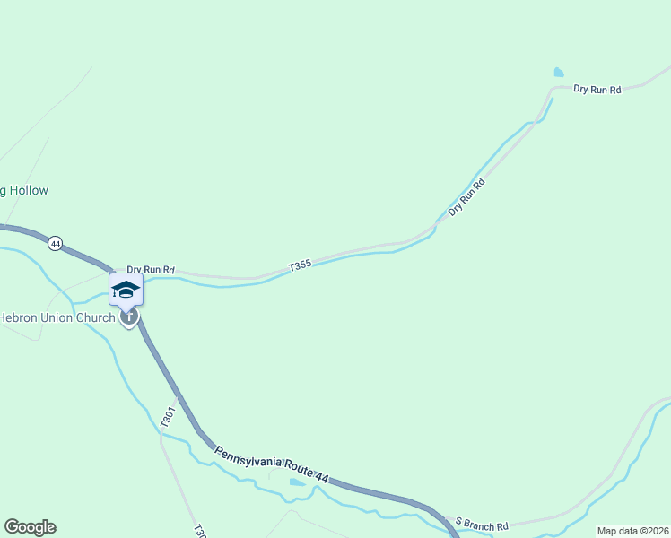 map of restaurants, bars, coffee shops, grocery stores, and more near 110 Dry Run Road in Coudersport