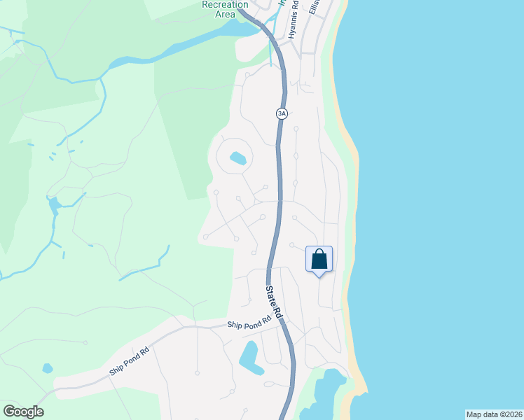 map of restaurants, bars, coffee shops, grocery stores, and more near 6 Ketch Road in Plymouth