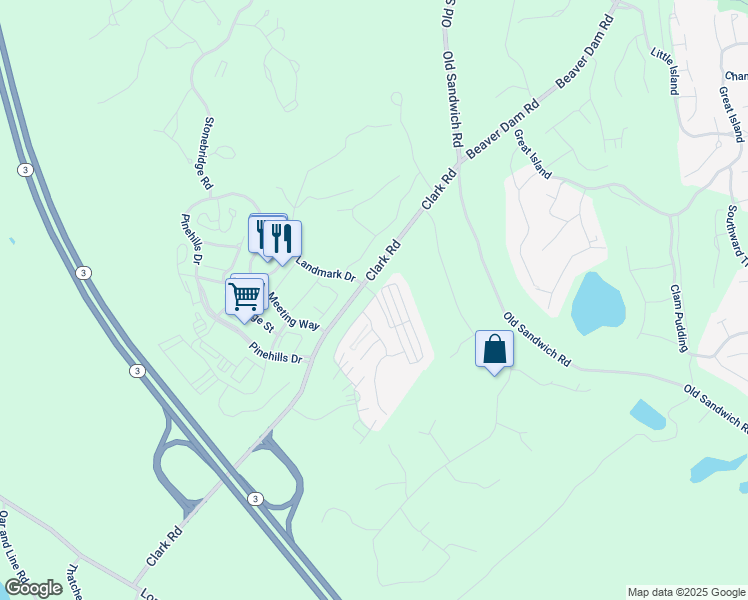 map of restaurants, bars, coffee shops, grocery stores, and more near 2 Chadwick Corner in Plymouth