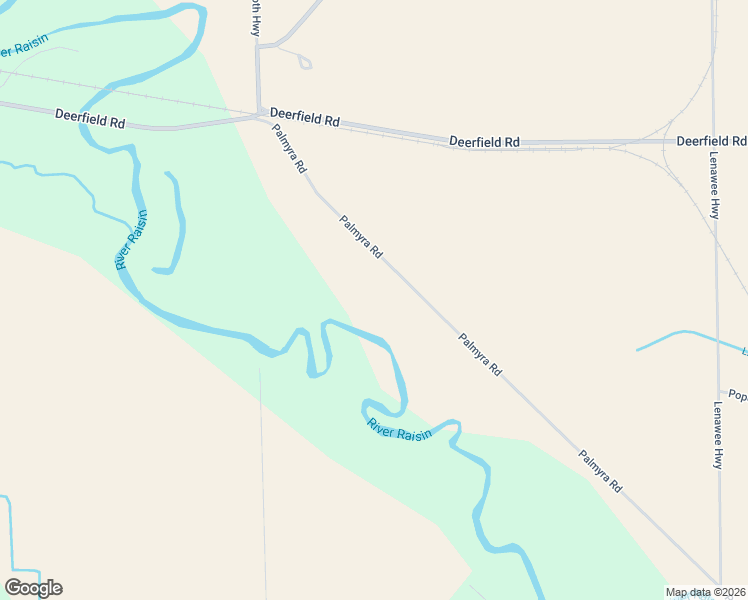 map of restaurants, bars, coffee shops, grocery stores, and more near 5377 Palmyra Road in Palmyra