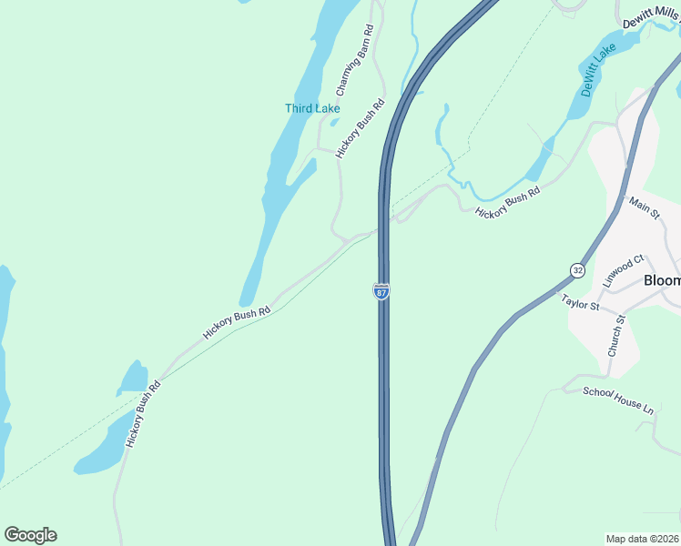 map of restaurants, bars, coffee shops, grocery stores, and more near 288 Hickory Bush Road in Kingston