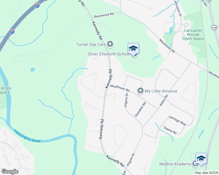 map of restaurants, bars, coffee shops, grocery stores, and more near 636 Kennedy Road in Windsor