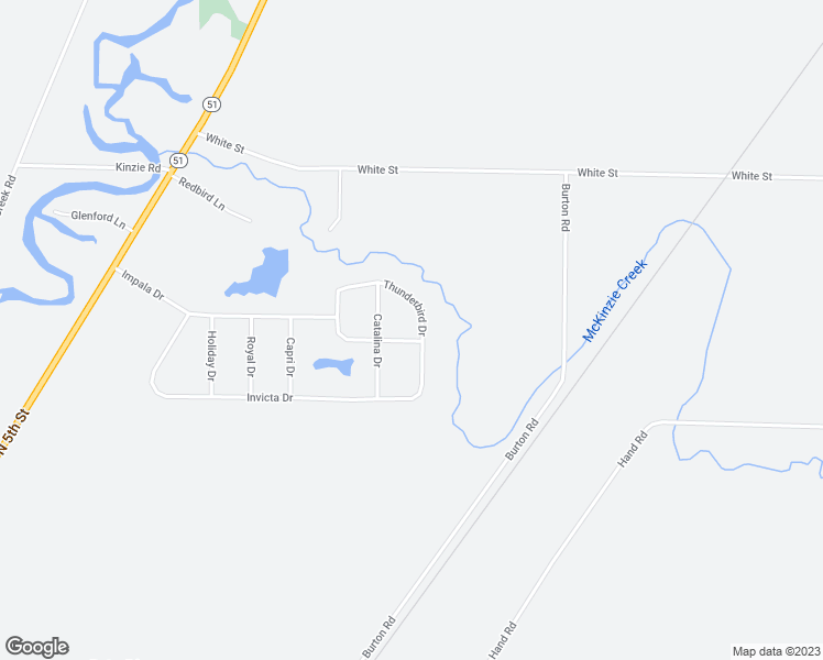 map of restaurants, bars, coffee shops, grocery stores, and more near 2294 Thunderbird Drive in Niles