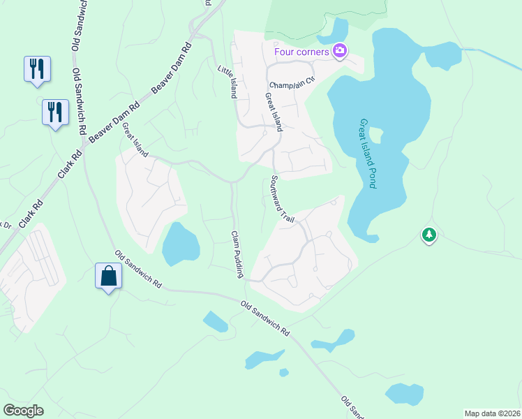 map of restaurants, bars, coffee shops, grocery stores, and more near 33 Belltree in Plymouth