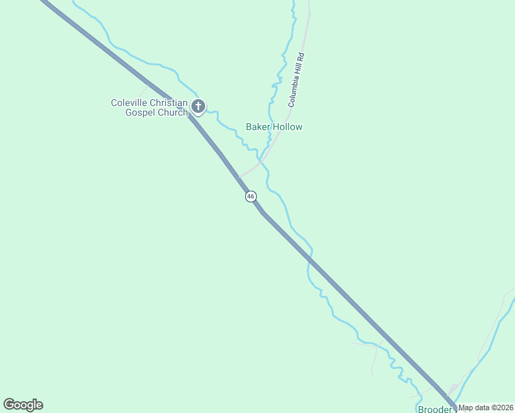 map of restaurants, bars, coffee shops, grocery stores, and more near Rew Farmers Valley Road in Smethport
