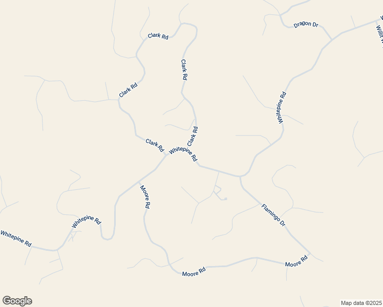map of restaurants, bars, coffee shops, grocery stores, and more near Whitepine Road in Hornbrook