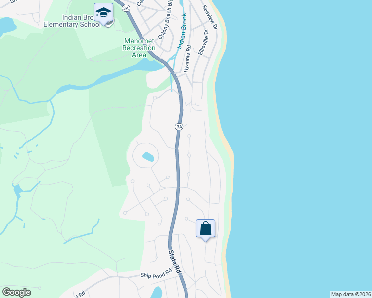 map of restaurants, bars, coffee shops, grocery stores, and more near 26 Goelette Drive in Plymouth