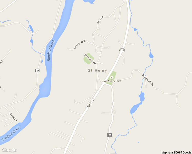 map of restaurants, bars, coffee shops, grocery stores, and more near 590 Main Street in Kingston