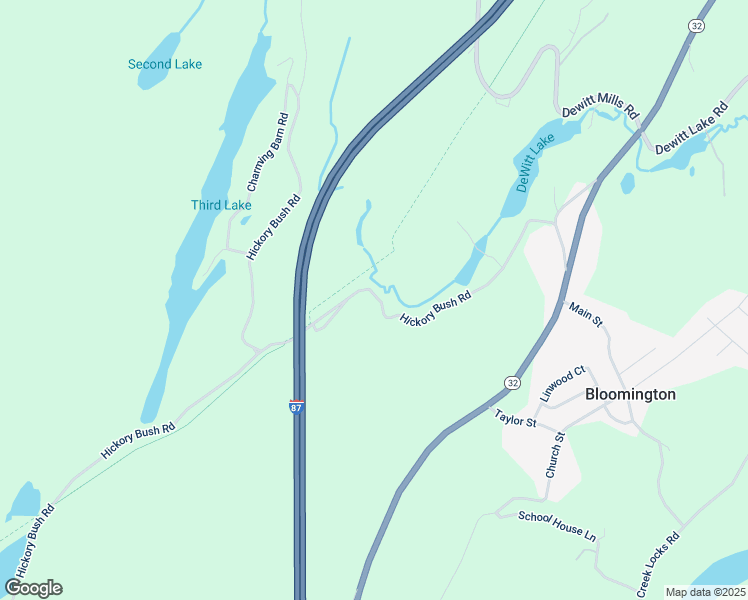 map of restaurants, bars, coffee shops, grocery stores, and more near 215 Whiteport Road in Kingston