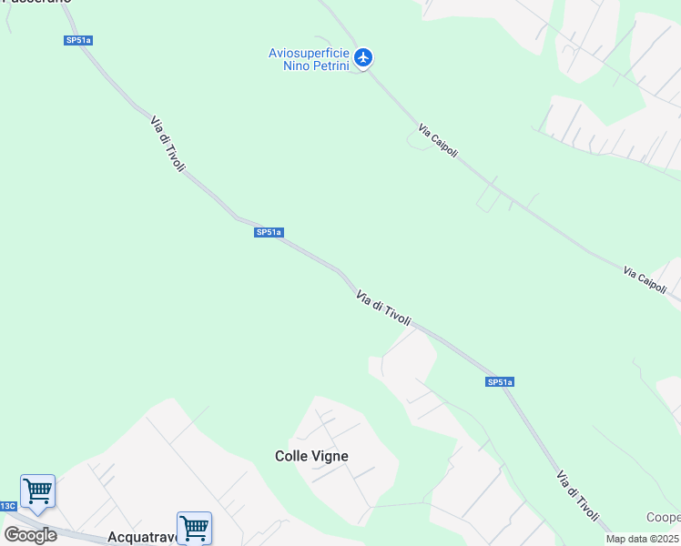 map of restaurants, bars, coffee shops, grocery stores, and more near in Metropolitan City of Rome Capital
