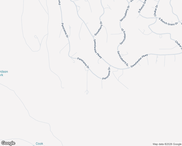 map of restaurants, bars, coffee shops, grocery stores, and more near 3524 Panorama Drive in Garden