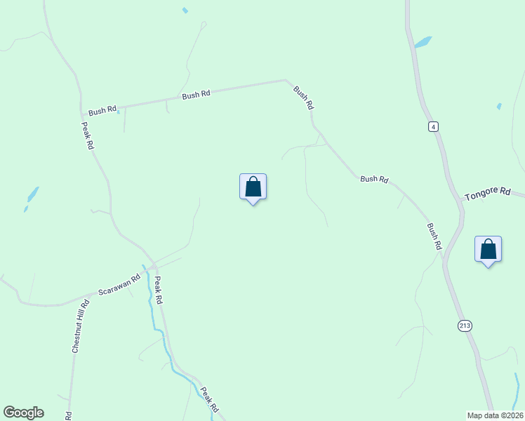 map of restaurants, bars, coffee shops, grocery stores, and more near 189 Bush Road in Stone Ridge