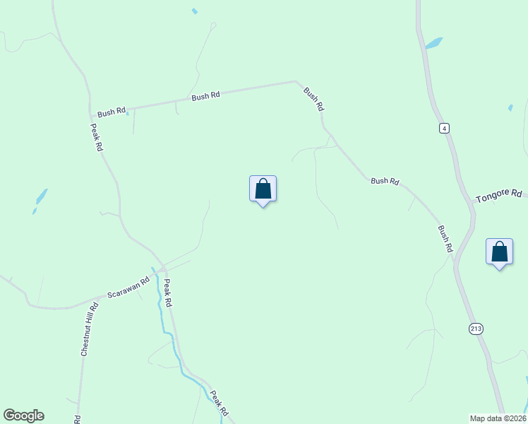 map of restaurants, bars, coffee shops, grocery stores, and more near 189 Bush Road in Stone Ridge