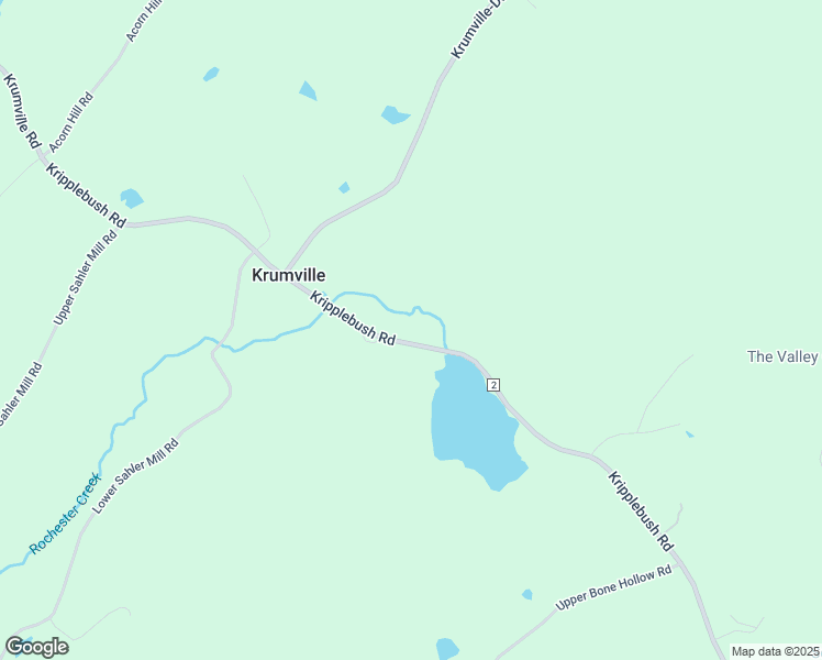 map of restaurants, bars, coffee shops, grocery stores, and more near 1205 County Road 2 in Olivebridge