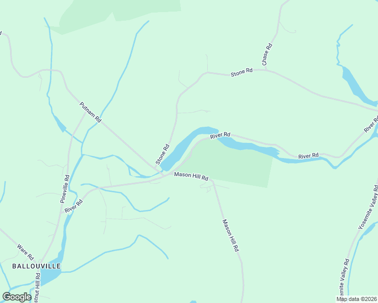 map of restaurants, bars, coffee shops, grocery stores, and more near 140 River Road in Killingly