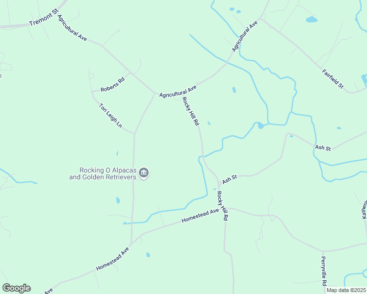 map of restaurants, bars, coffee shops, grocery stores, and more near 32 Rocky Hill Road in Rehoboth