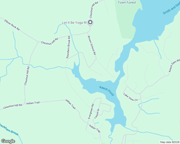 map of restaurants, bars, coffee shops, grocery stores, and more near 189 Keach Pond Drive in Glocester