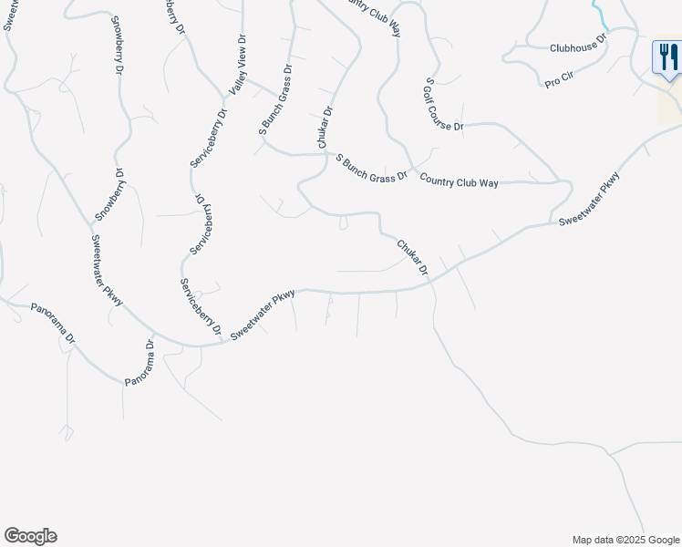 map of restaurants, bars, coffee shops, grocery stores, and more near 322 West Chukar Circle in Garden City