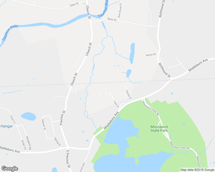 map of restaurants, bars, coffee shops, grocery stores, and more near 68U5 Gatsby Drive in Raynham