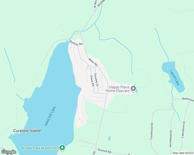 map of restaurants, bars, coffee shops, grocery stores, and more near 42 Dorothy Drive in New Hartford