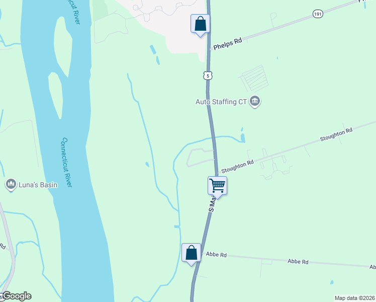 map of restaurants, bars, coffee shops, grocery stores, and more near 229 Fairway Drive in East Windsor