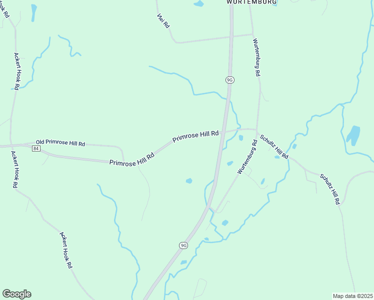 map of restaurants, bars, coffee shops, grocery stores, and more near 540-556 Primrose Hill Road in Rhinebeck