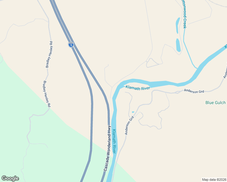 map of restaurants, bars, coffee shops, grocery stores, and more near 13624 Hornbrook Road in Hornbrook