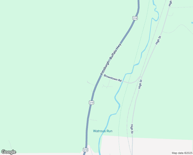 map of restaurants, bars, coffee shops, grocery stores, and more near 1314-1324 South Avenue in Bradford