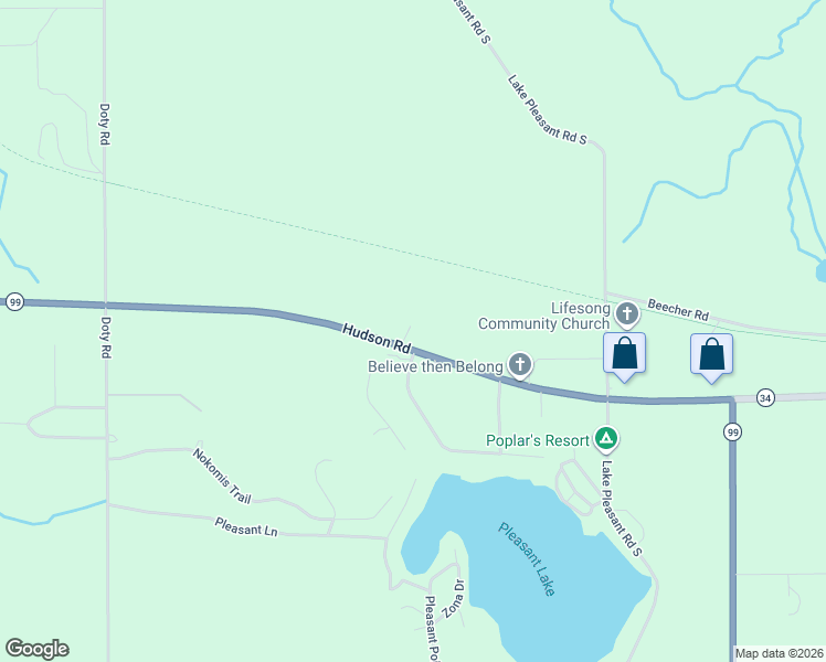 map of restaurants, bars, coffee shops, grocery stores, and more near 4000 Hudson Road in Osseo