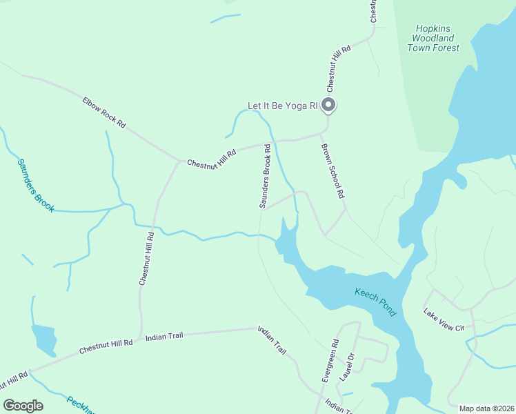 map of restaurants, bars, coffee shops, grocery stores, and more near 109 Saunders Brook Road in Glocester