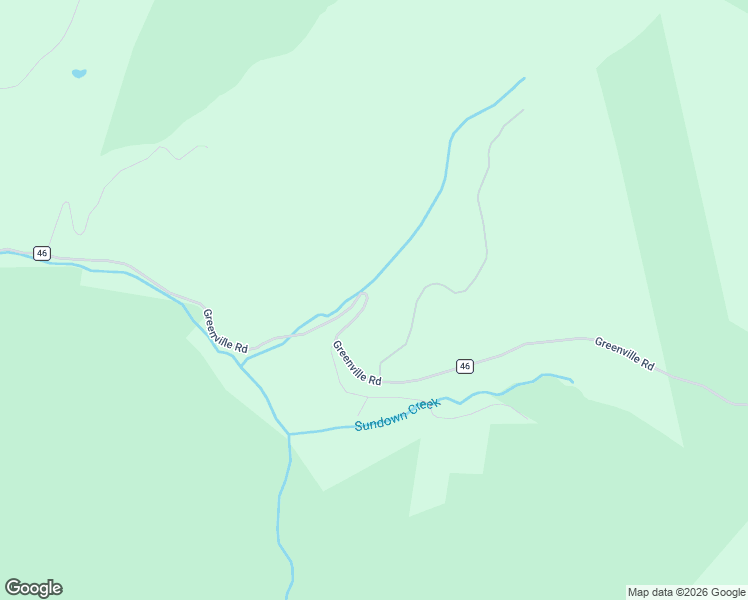 map of restaurants, bars, coffee shops, grocery stores, and more near 351 Greenville Road in Sundown