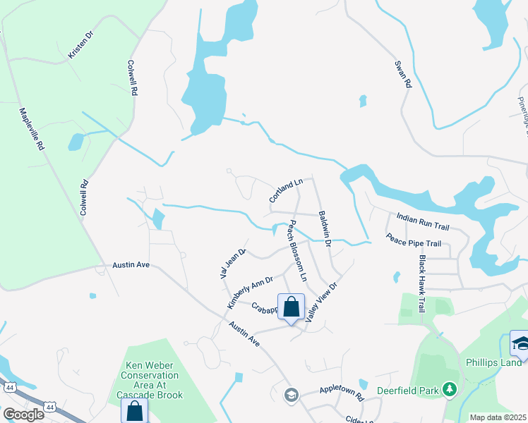 map of restaurants, bars, coffee shops, grocery stores, and more near 15 Macintosh Drive in Smithfield