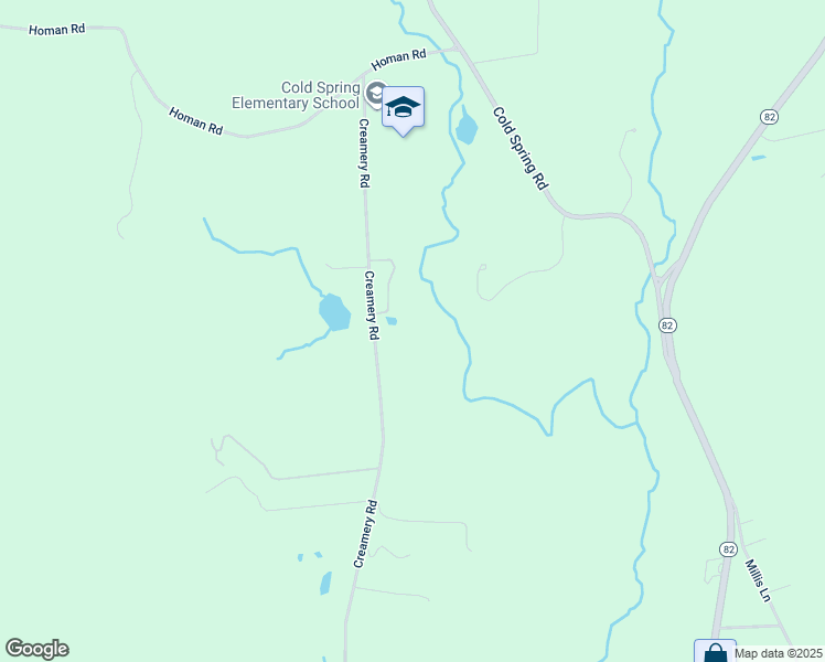 map of restaurants, bars, coffee shops, grocery stores, and more near 264 Creamery Road in Stanfordville