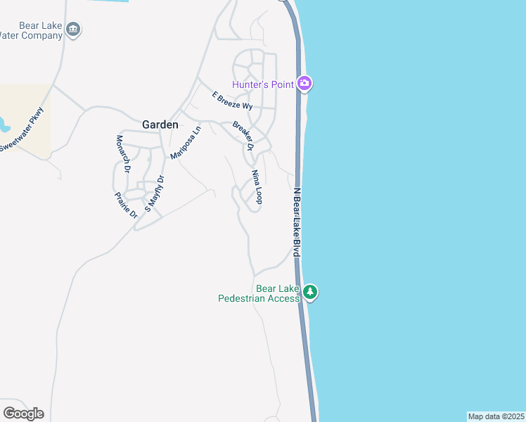 map of restaurants, bars, coffee shops, grocery stores, and more near 3184 Nina Loop in Garden City