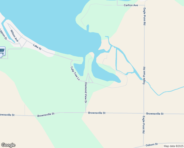map of restaurants, bars, coffee shops, grocery stores, and more near 21452 Sail Bay Drive in Cassopolis