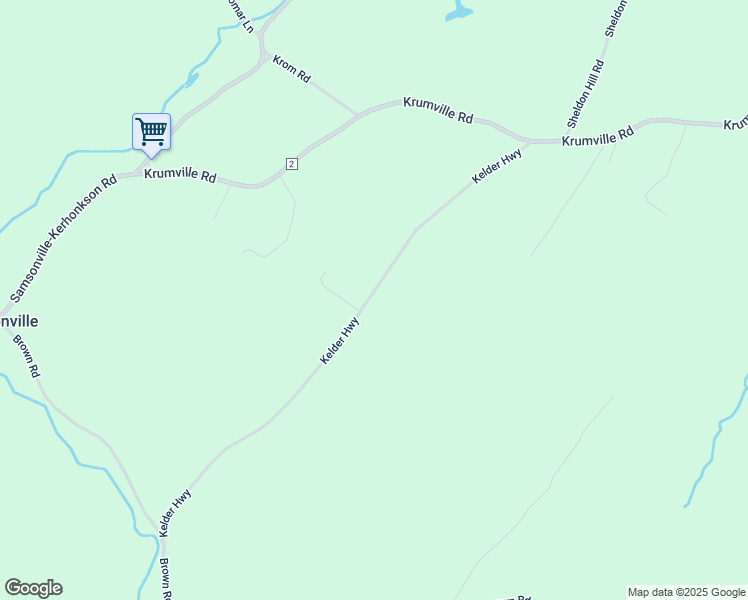 map of restaurants, bars, coffee shops, grocery stores, and more near 85 Kelder Highway in Olivebridge