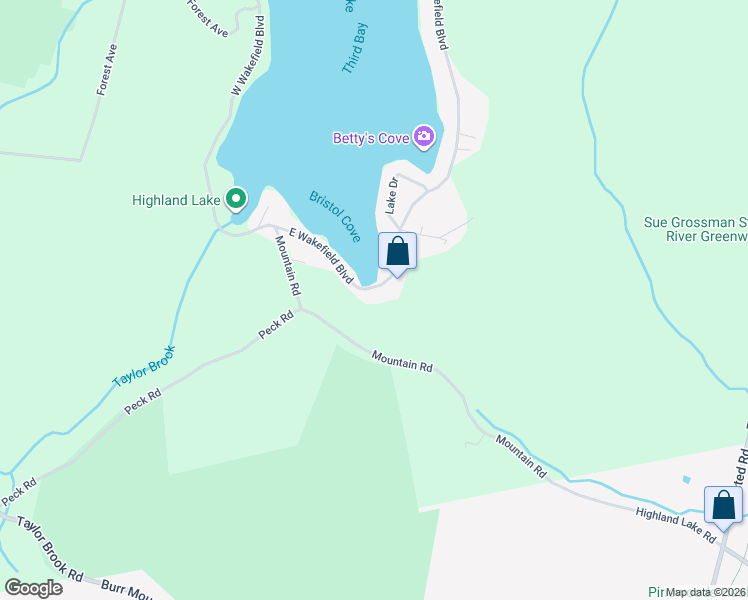 map of restaurants, bars, coffee shops, grocery stores, and more near 819 East Wakefield Boulevard in Winchester