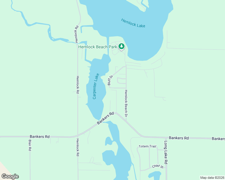map of restaurants, bars, coffee shops, grocery stores, and more near 2600 Bluff Drive in Reading