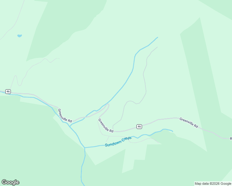 map of restaurants, bars, coffee shops, grocery stores, and more near 351 Greenville Road in Sundown