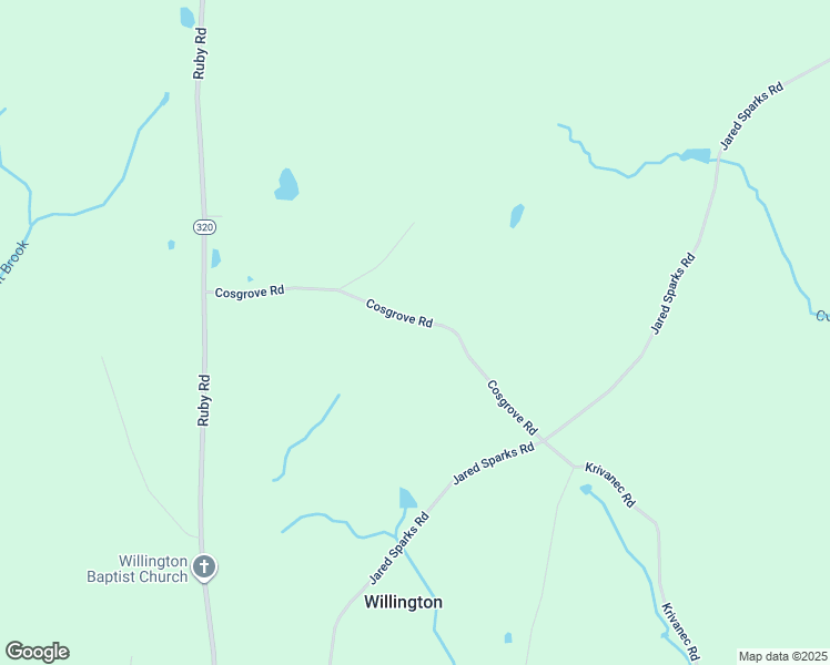 map of restaurants, bars, coffee shops, grocery stores, and more near 37 Cosgrove Road in Willington
