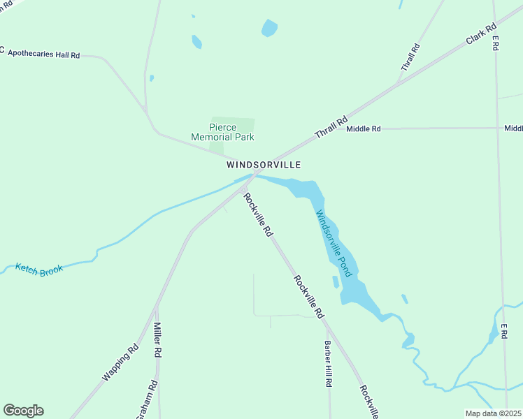 map of restaurants, bars, coffee shops, grocery stores, and more near 9 Rockville Road in East Windsor