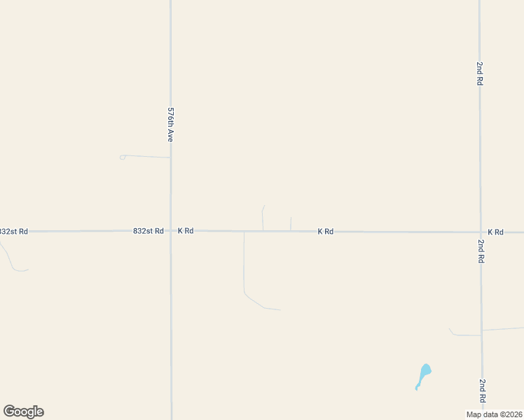 map of restaurants, bars, coffee shops, grocery stores, and more near 134 K Road in Wisner