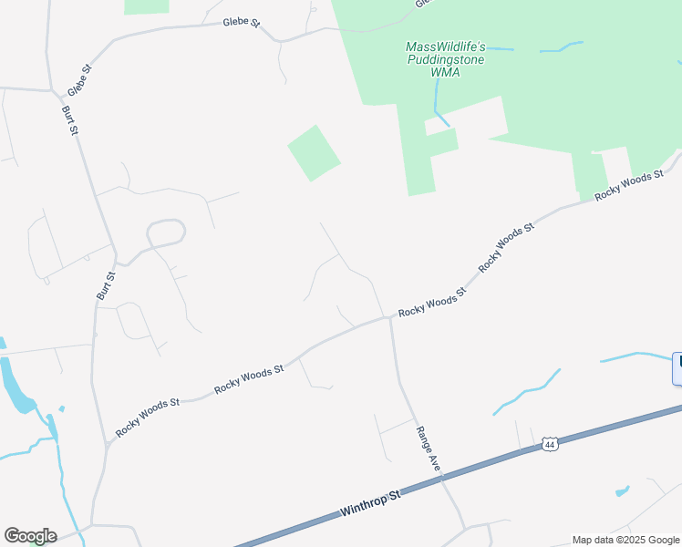 map of restaurants, bars, coffee shops, grocery stores, and more near 76 Andrea Lane in Taunton