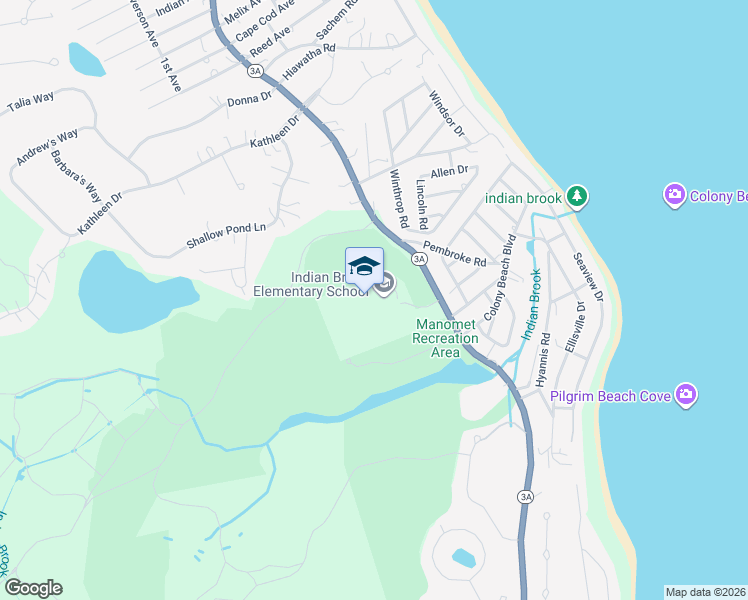 map of restaurants, bars, coffee shops, grocery stores, and more near 1181 State Road in Plymouth