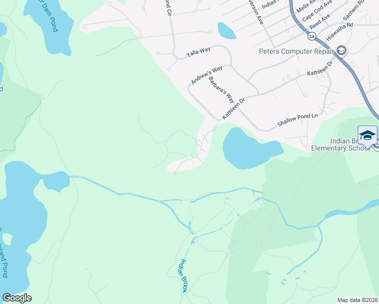 map of restaurants, bars, coffee shops, grocery stores, and more near 53 Drum Drive in Plymouth