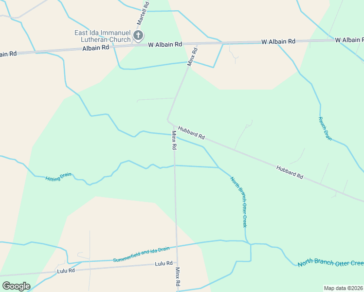 map of restaurants, bars, coffee shops, grocery stores, and more near 15113 Minx Road in Monroe